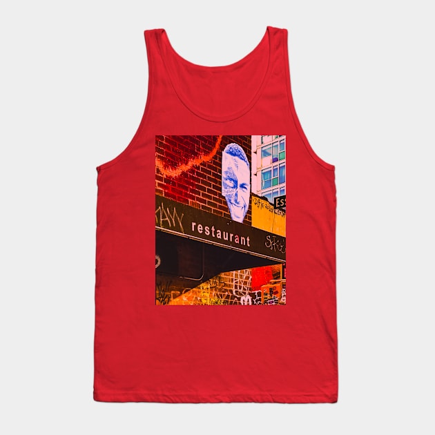 Graffiti Tag Street Art NYC Tank Top by eleonoraingrid